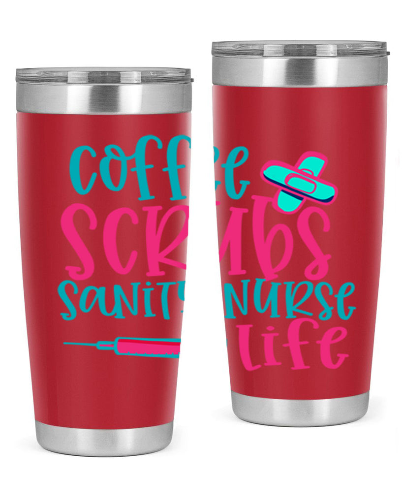 coffee scrubs sanity nurse life Style 390#- nurse- tumbler