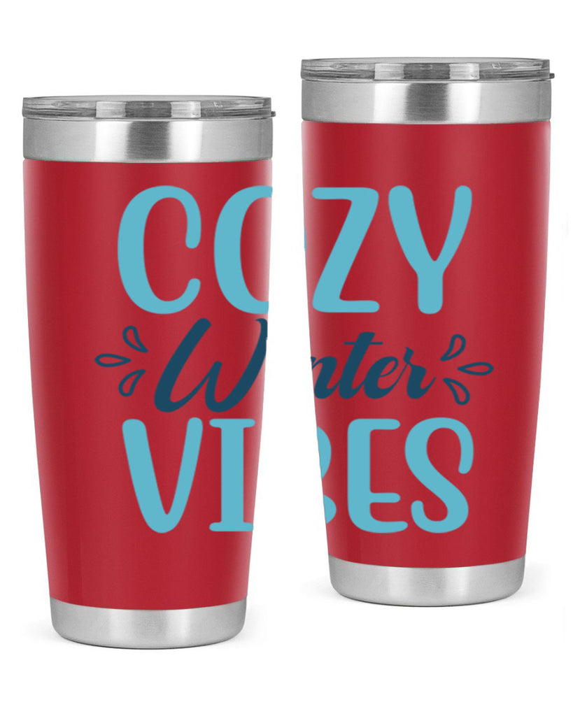 cozy winter vibes 65#- winter- Tumbler