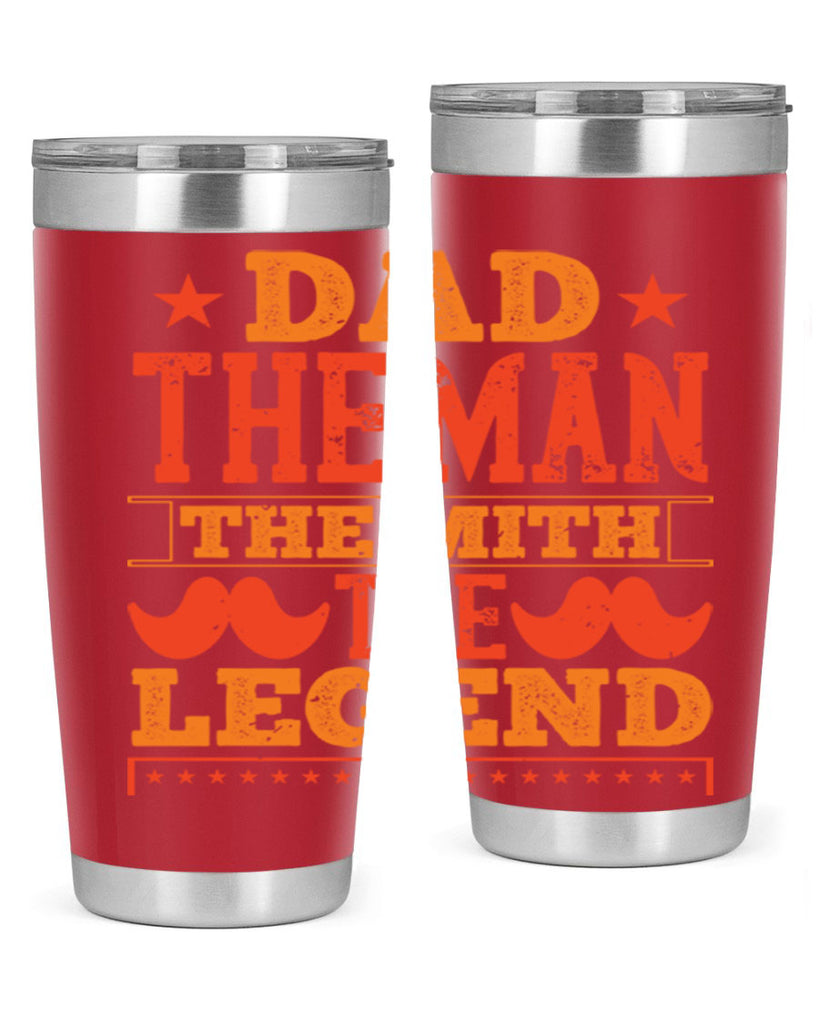 dad the man the mith the legend 262#- fathers day- Tumbler
