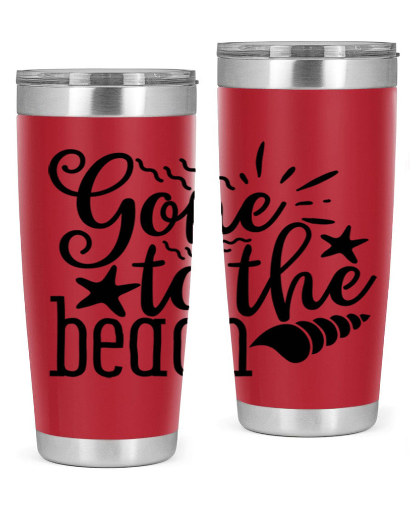 gone to the beach Style 100#- summer- Tumbler