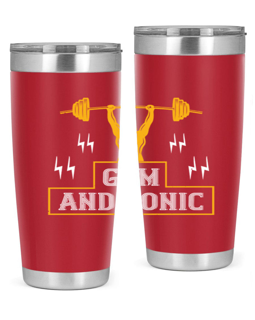gym and tonic 100#- gym- Tumbler