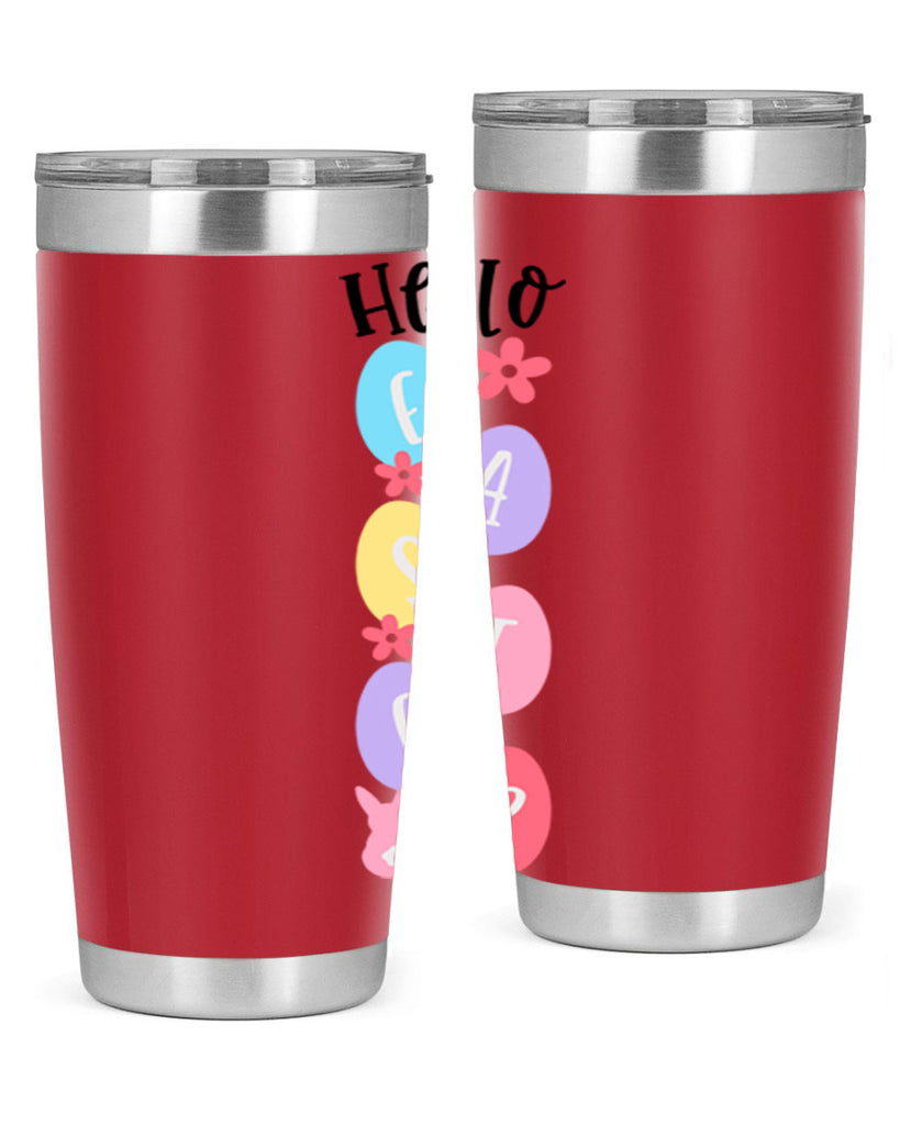 hello easter 32#- easter- Tumbler