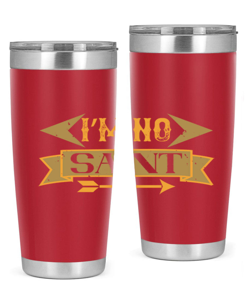 i’m no saint 59#- mardi gras- Tumbler