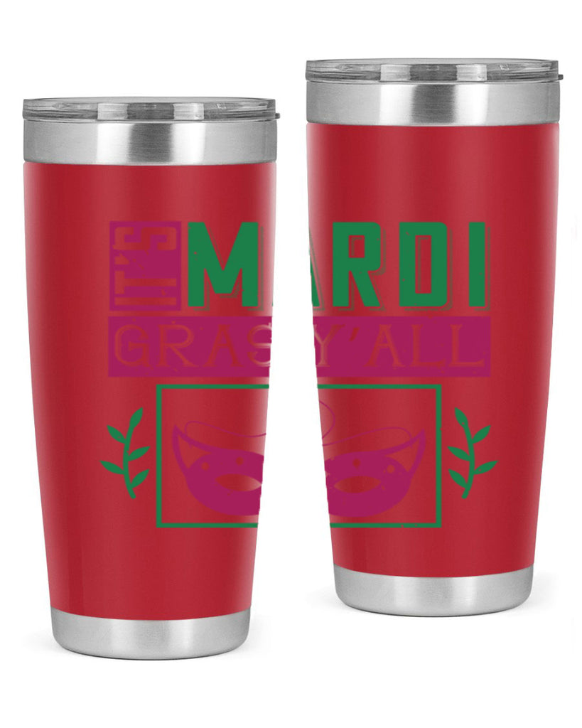 it’s mardi gras y’all 60#- mardi gras- Tumbler