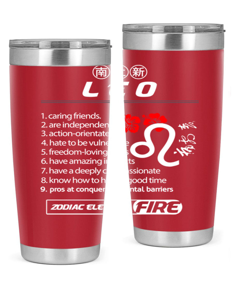 leo 307#- zodiac- Tumbler