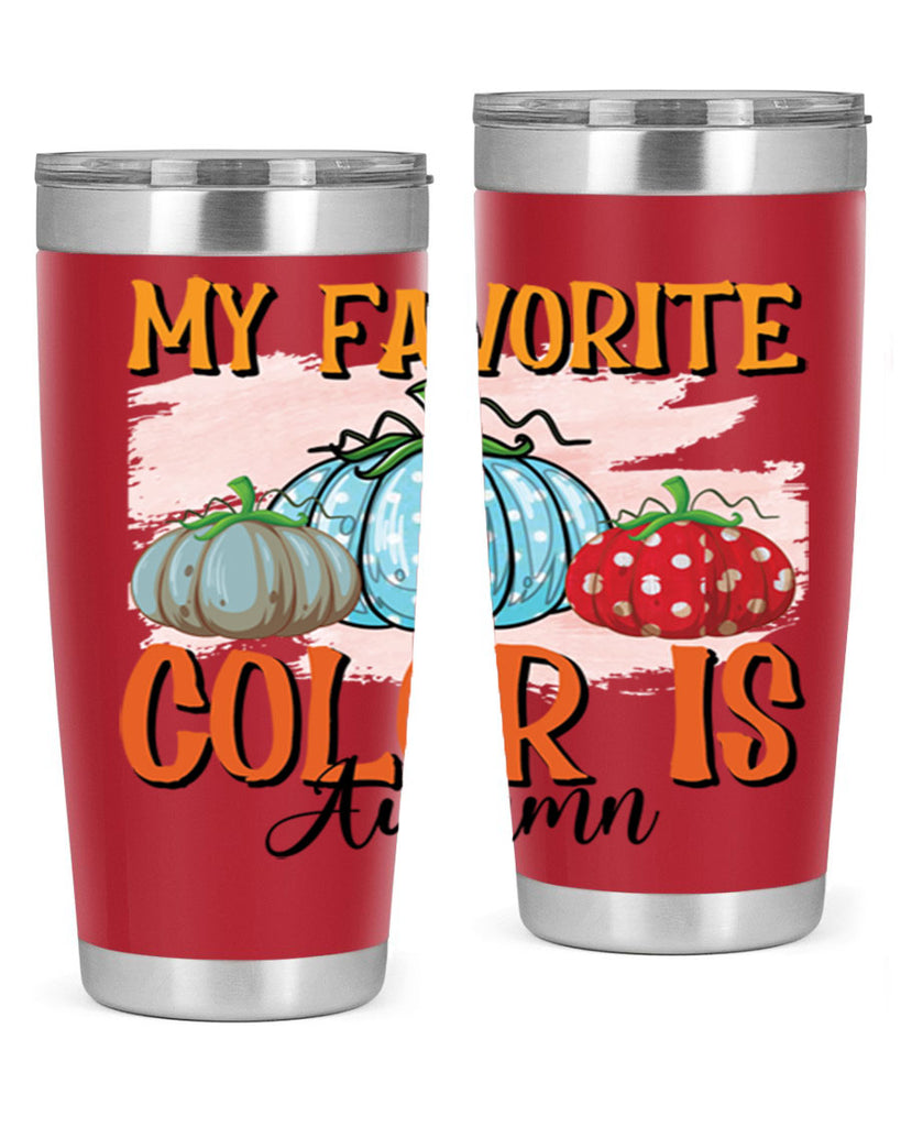 my favorite color is autumn 436#- fall- Tumbler
