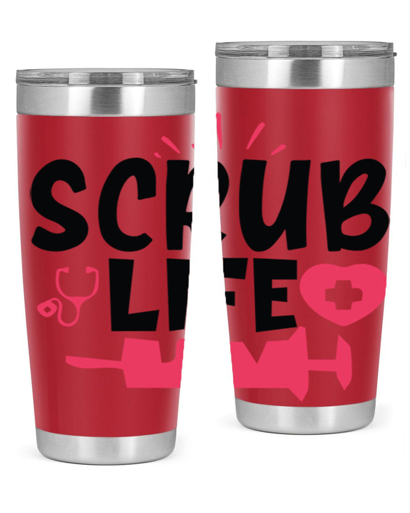 scrub life Style Style 44#- nurse- tumbler