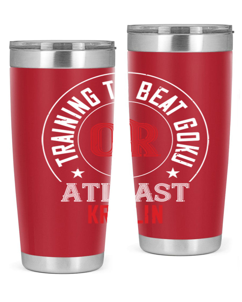 training to beat goku or atleast krillin 60#- gym- Tumbler