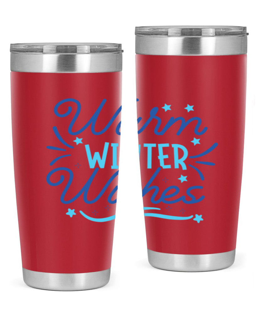 warm winter wishes 457#- winter- Tumbler