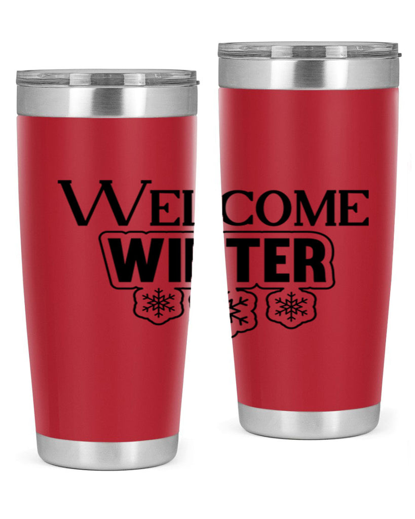 welcome winter 474#- winter- Tumbler