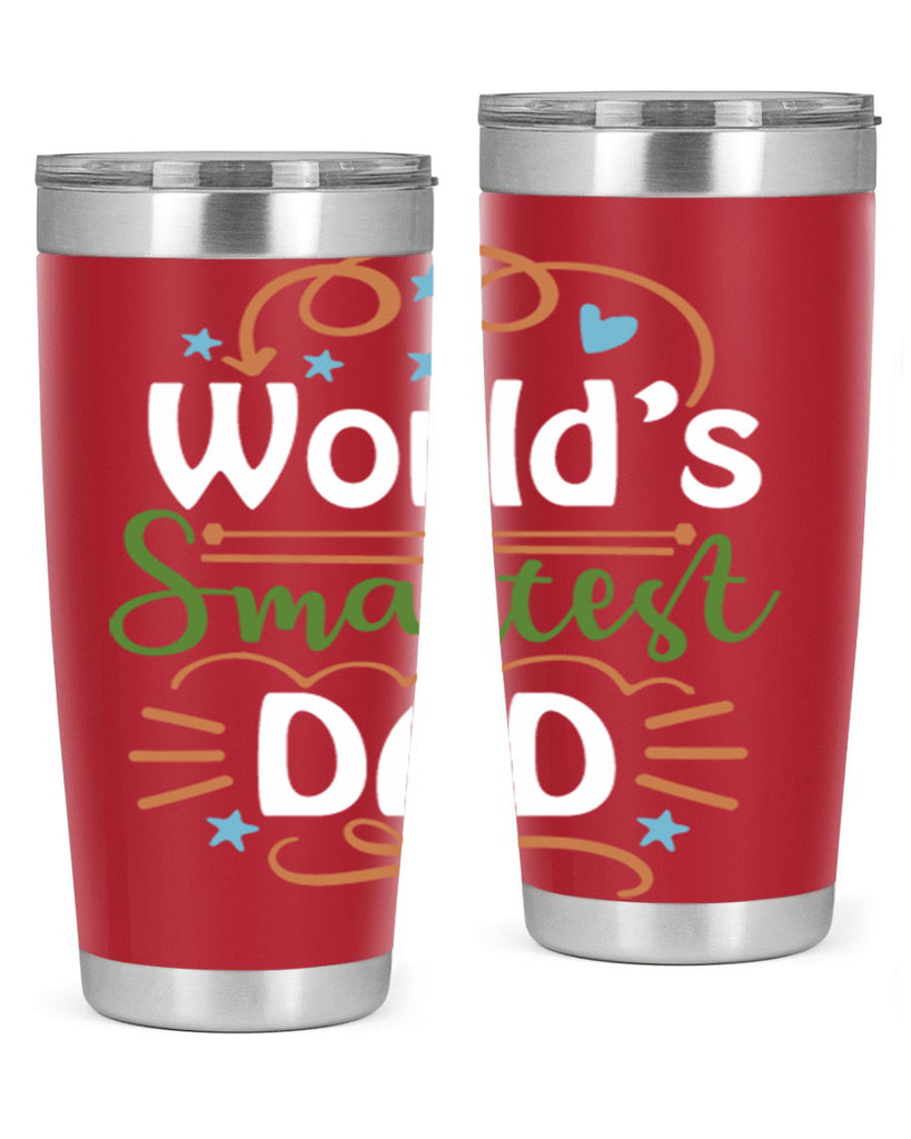 world’s smartest dad 2#- fathers day- Tumbler
