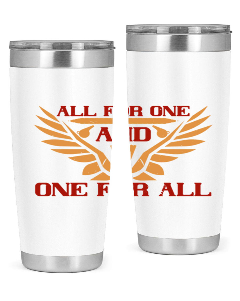 All for one and one for all 2360#- badminton- Tumbler