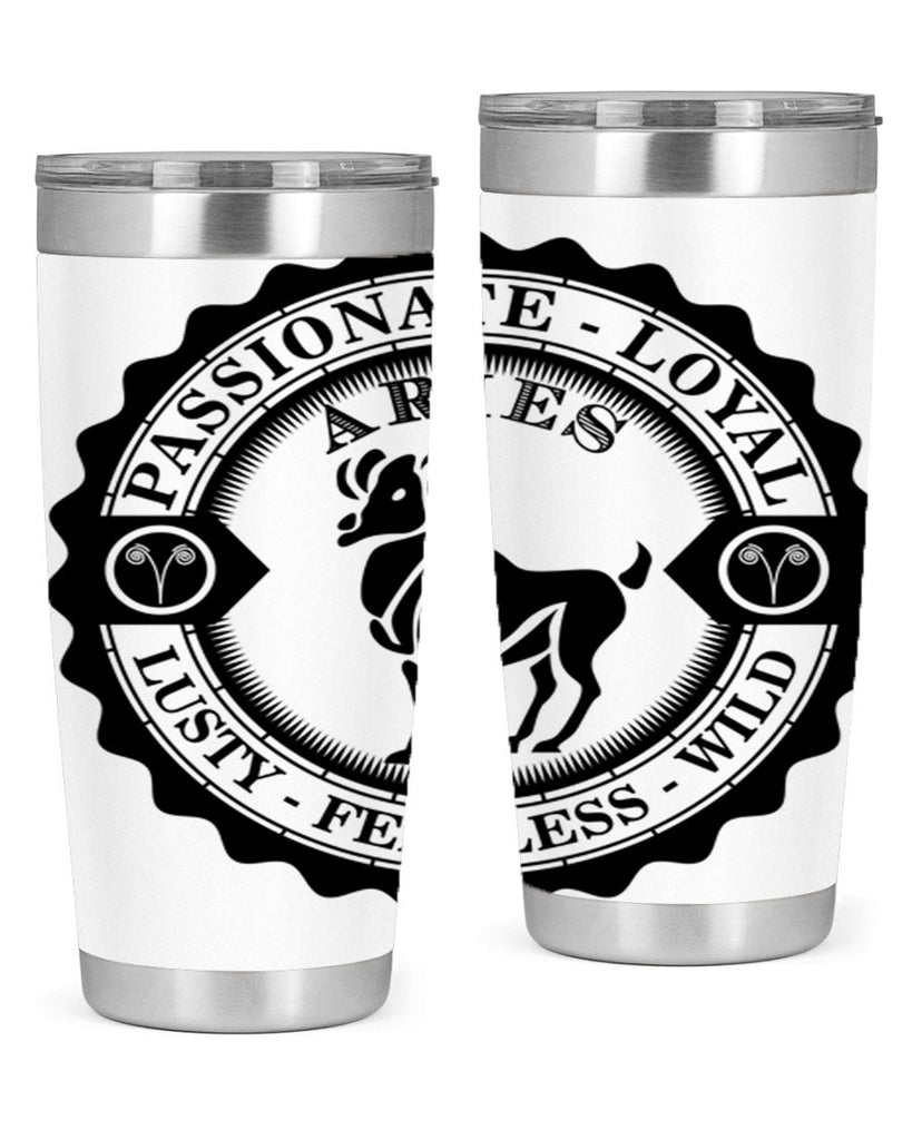 Aries 3#- zodiac- Tumbler