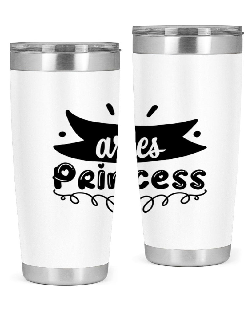 Aries princess 116#- zodiac- Tumbler