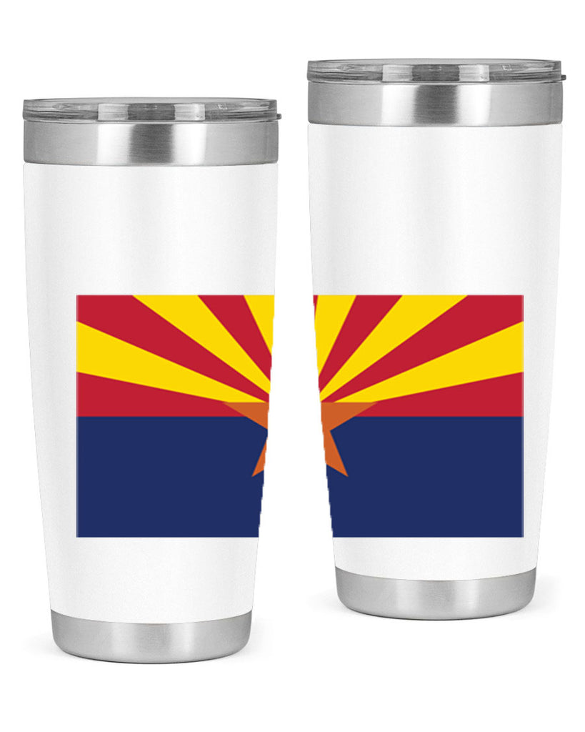 Arizona 49#- Us Flags- Tumbler