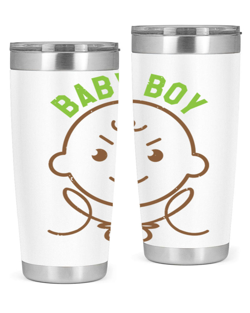 Baby Boy Style 4#- baby shower- tumbler