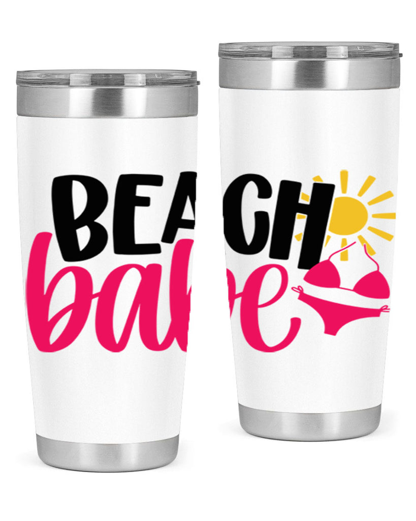 Beach Babe Style 52#- summer- Tumbler