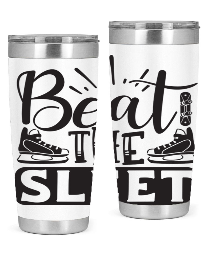 Beat the sleet 24#- winter- Tumbler