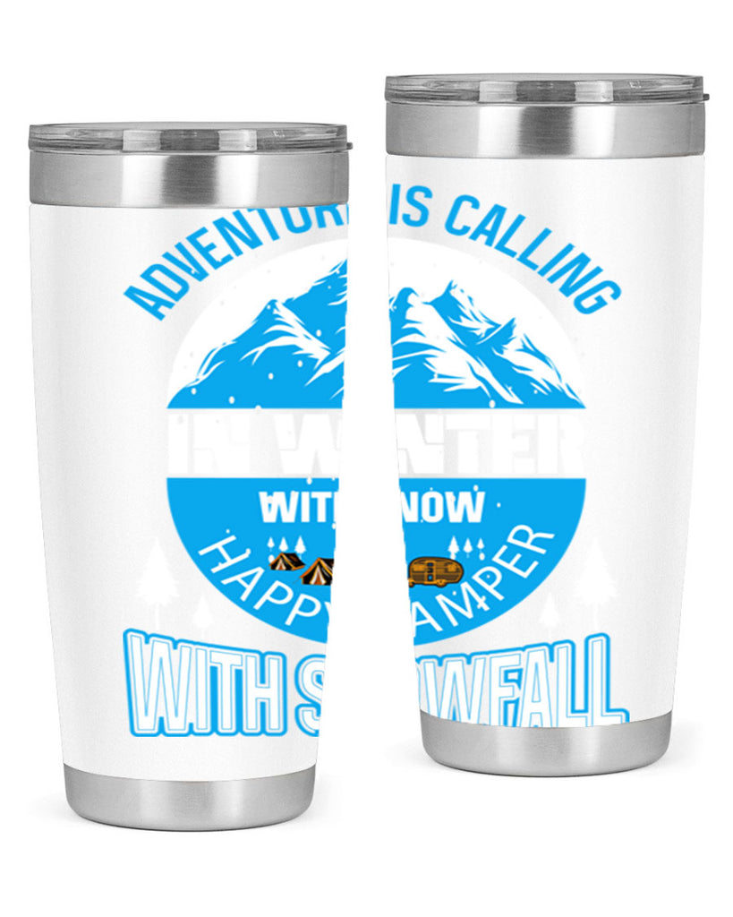 Camping Winter 39#- winter- Tumbler