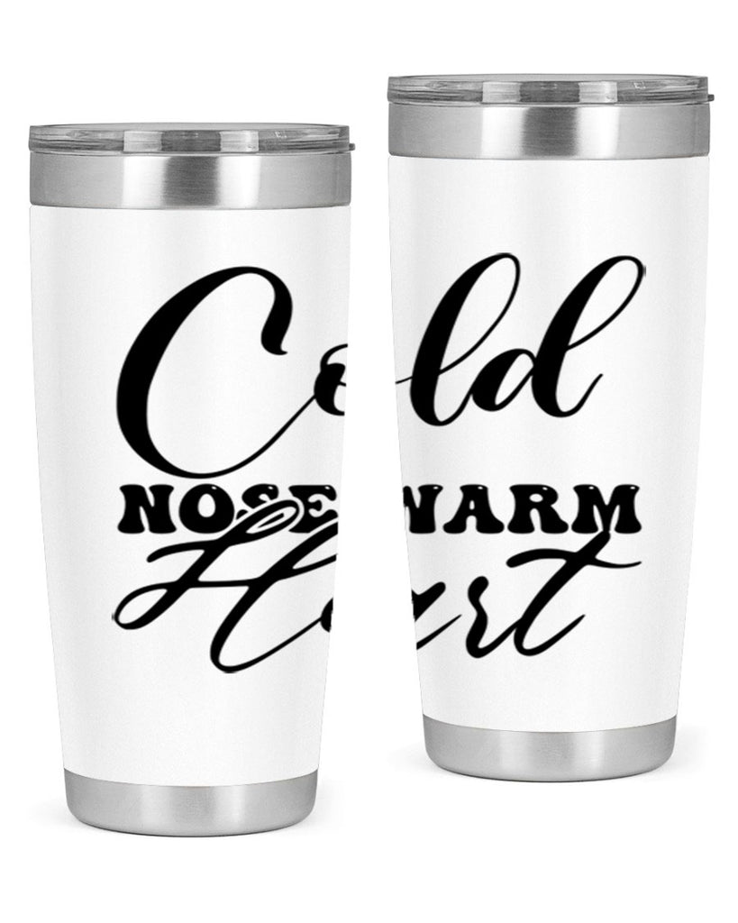 Cold nose warm heart 56#- winter- Tumbler
