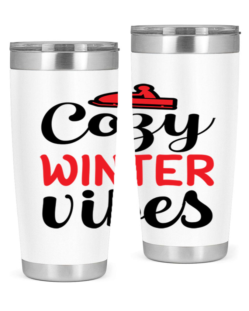 Cozy winter vibes 68#- winter- Tumbler