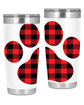 Dog Paw Style 94#- dog- Tumbler