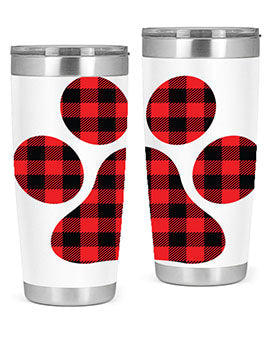 Dog Paw Style 95#- dog- Tumbler