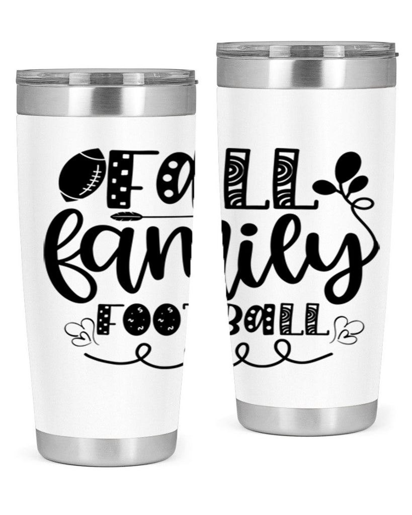 Fall Family Football 99#- fall- Tumbler