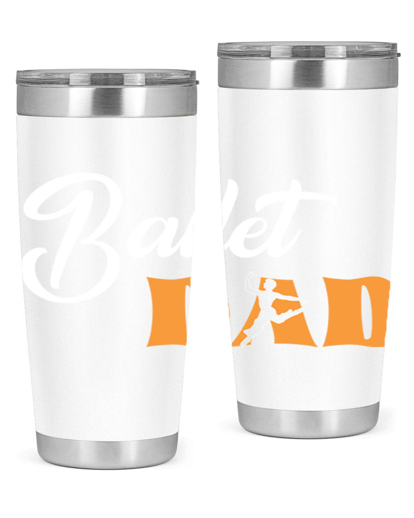 Fitted Dance Dad Ballet SVG Ballet 39#- ballet- Tumbler