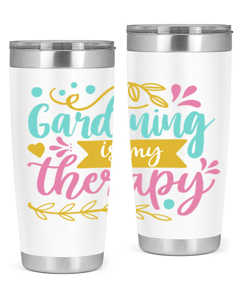 Gardening is my therapy Style 66#- summer- Tumbler