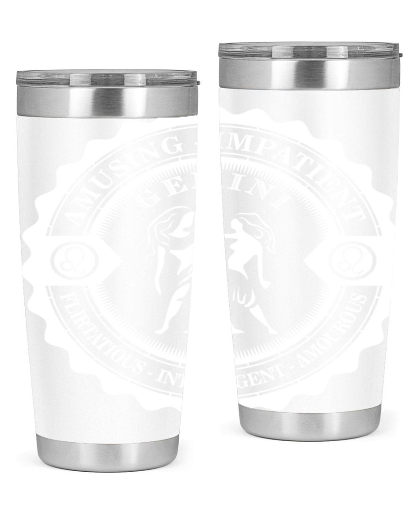 Gemini 12#- zodiac- Tumbler