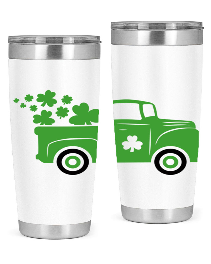 Green Truck Style 97#- St Patricks Day- Tumbler
