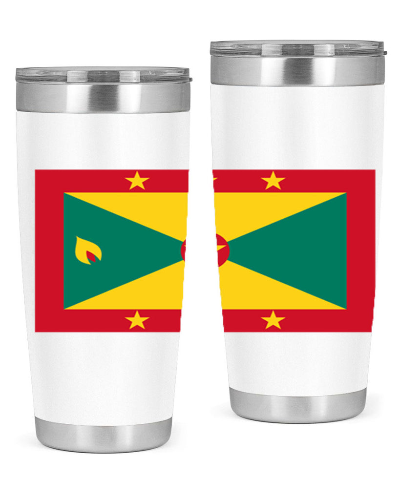 Grenada 130#- world flags- Tumbler