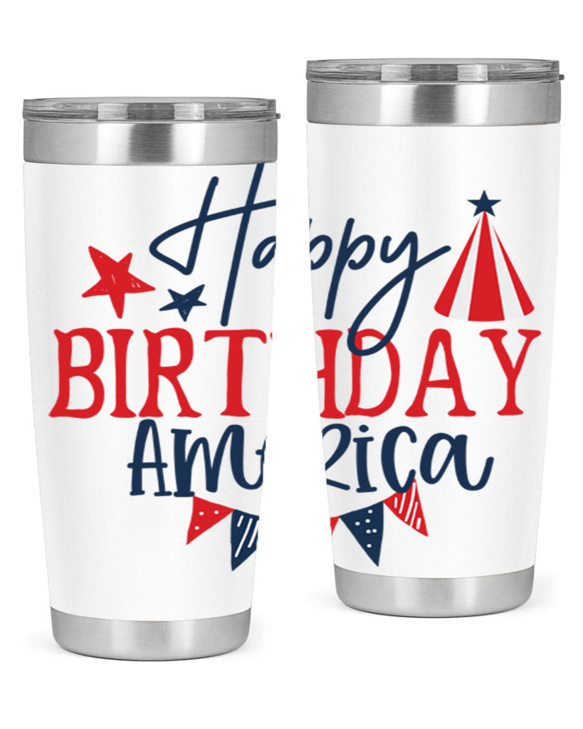 Happy Birthday america Style 30#- Fourt Of July- Tumbler