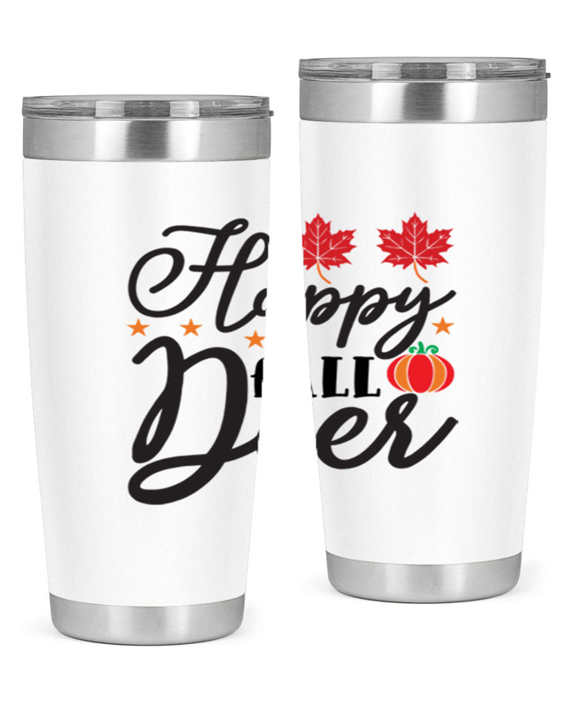 Happyfalldeer 254#- fall- Tumbler