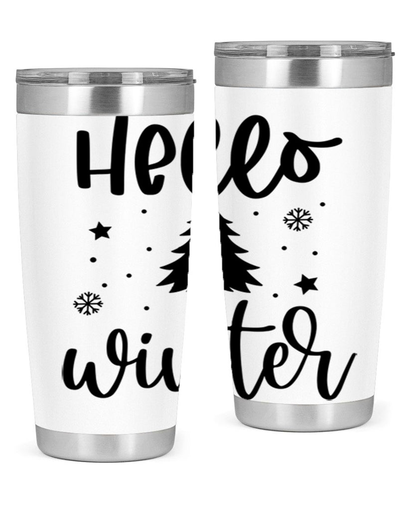 Hello Winter 162#- winter- Tumbler