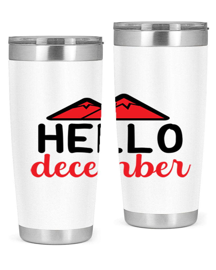 Hello december 160#- winter- Tumbler