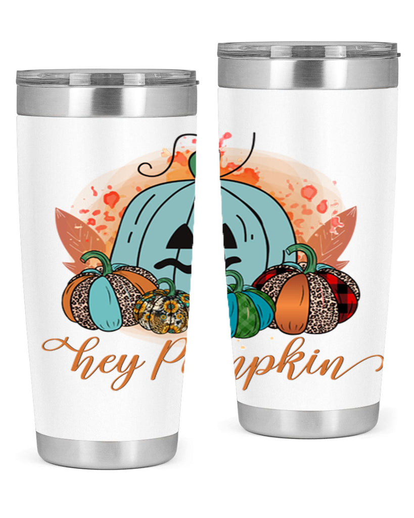 Hey Pumpkin 302#- fall- Tumbler