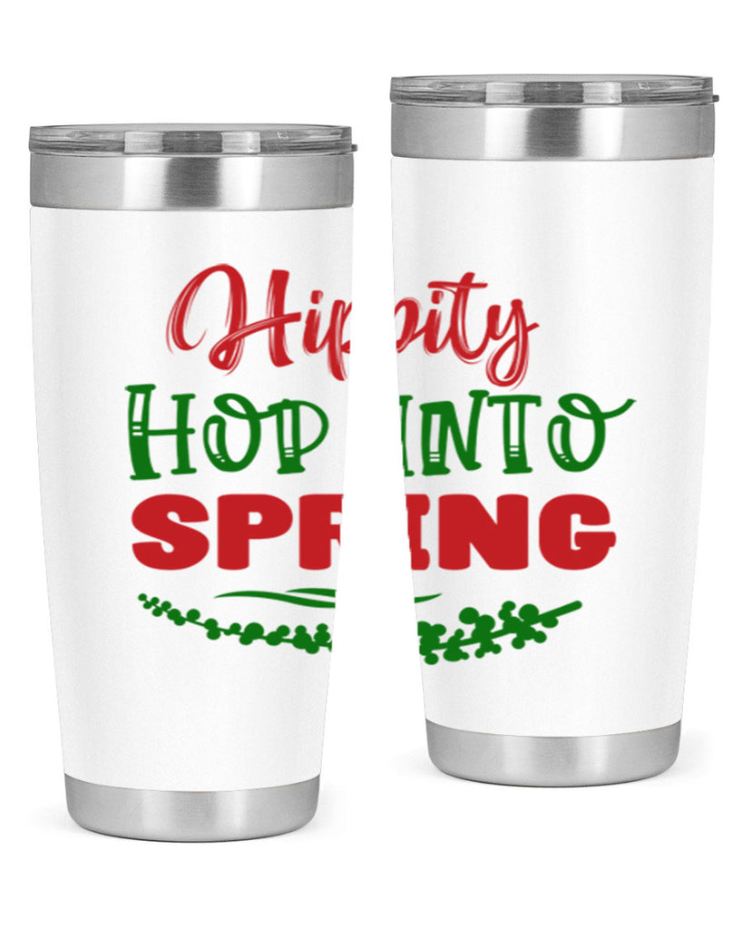 Hippity Hop into Spring 239#- spring- Tumbler
