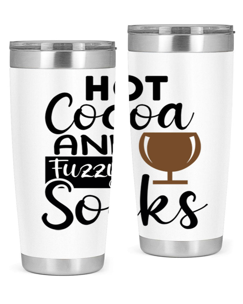 Hot Cocoa And Fuzzy Socks 218#- winter- Tumbler