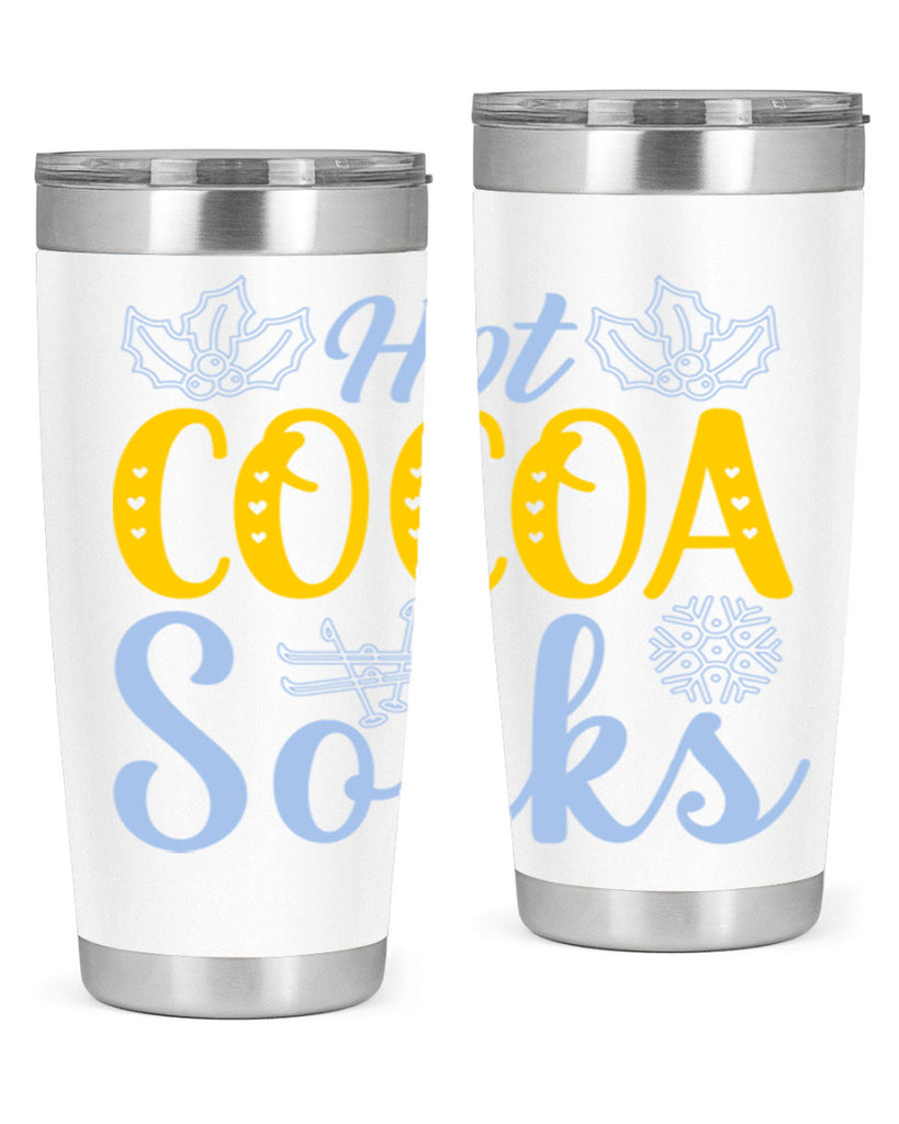 Hot cocoa socks211#- winter- Tumbler
