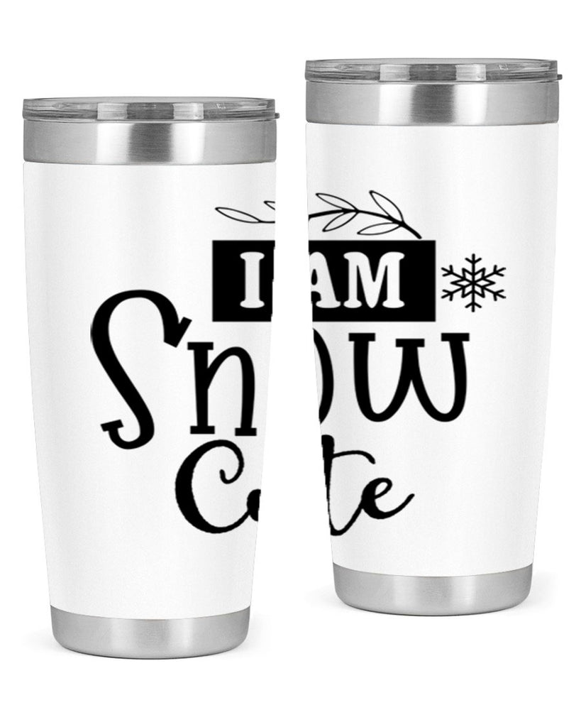 I Am Snow Cute 220#- winter- Tumbler