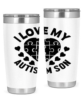 I love my Style 45#- autism- Tumbler