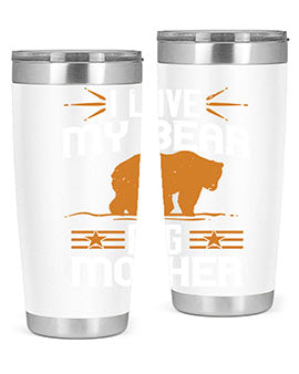 I love my big mother  bear 57#- Bears- Tumbler