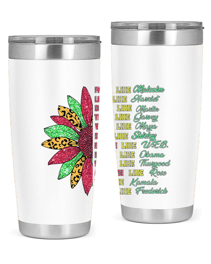 Juneteenth Sunflower Design 17#- Juneteenth- tumbler