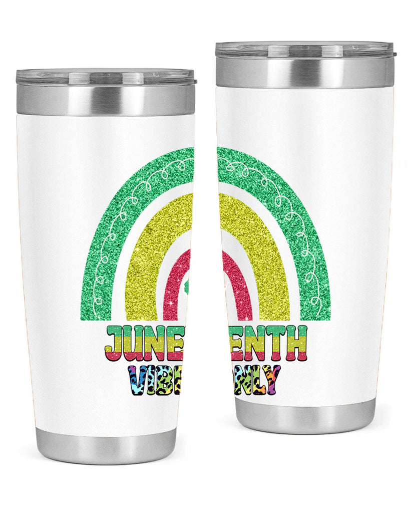 Juneteenth Vibes Only 5#- Juneteenth- tumbler