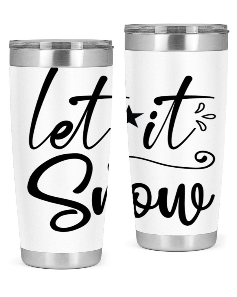 Let it snow 292#- winter- Tumbler