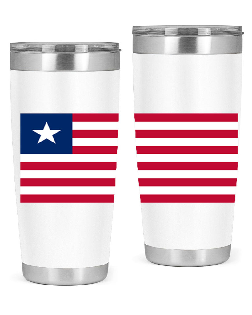 Liberia 101#- world flags- Tumbler