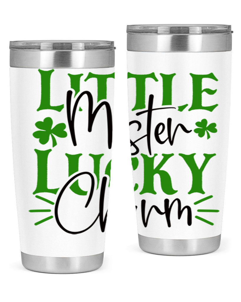 Little Mister Lucky Charm Style 153#- St Patricks Day- Tumbler