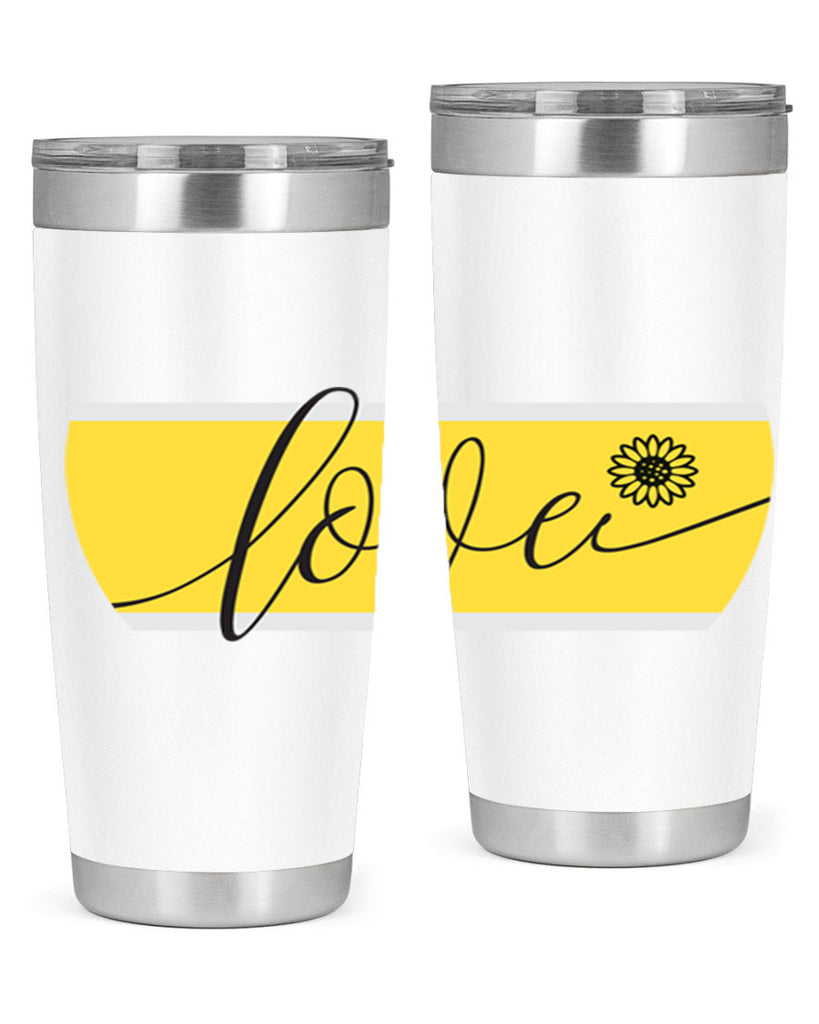 Love and daisy327#- spring- Tumbler